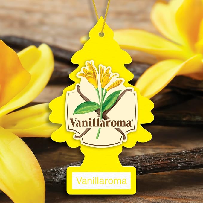Car Air Freshener | Hanging Tree Provides Long Lasting Scent for Auto and Home | 24 Air Fresheners |Vanillaroma