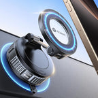 2026 Upgraded Car Phone Holder for Magsafe Car Mount [85 LBS Strongest Suction] Vacuum Magnetic Phone Holders for Your Car 360° Adjustable Car Phone Mount for iPhone 17 Pro Max 16 15 14 13 12