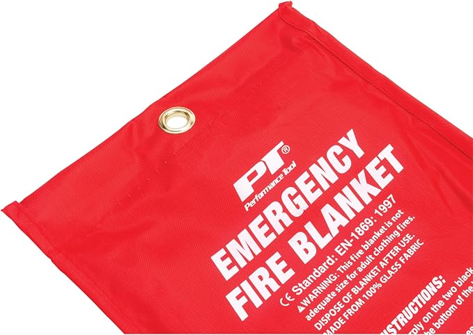 W905 Emergency Fire Blanket, for Class A, B and C Fires, for Shops, Homes, Cars and RVs
