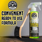 Sprayable Citrus Fabric Clean Carpet & Upholstery Cleaner (Car Carpets, Seats & Floor Mats), 16 fl oz, Citrus Scent + Induro 7 Heavy Duty Nifty Interior Brush - HOL463