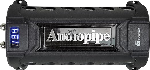 Car Audio Power Capacitor with Digital Display and Electronic Protection (ACAP-D6000)
