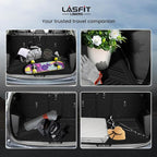 Cargo Trunk Mat with Backrest Mats for Mazda CX5 2025 2024 2023 2022 2021 2020 2019 2018 2017 All Weather TPE Rear Cargo Liner Custom Fit Waterproof CX 5 Seat Back Mat Accessories, Black