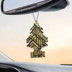 Car Air Freshener | Hanging Tree Provides Long Lasting Scent for Auto and Home | 24 Air Fresheners |Gold