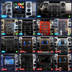 [4Core 64GB ROM] 9" 1280 * 800 Touchscreen Car Radio Stereo for Ford F150 2009-2014 with Wireless CarPlay Android Auto 5G WiFi GPS Bluetooth FM SWC Mirror Link, Backup Camera (Only Fit Manual AC)