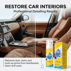 Foam Cleaner, 4-in-1 Multi-Enzyme Foam Cleaners, New Foam No-Rinse Cleaner,Multifunctional Foam-Cleaner Deep Cleaning Spray for Car Interior Leather Car Seat Cleaner, Kitchen Grease, Sofa Upholstery