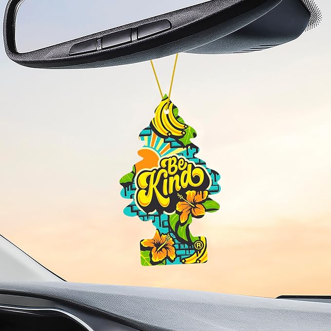 Car Air Freshener | Hanging Tree Provides Long Lasting Scent for Auto and Home | 24 Air Fresheners |Be Kind