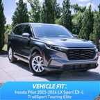 Window Visors for Honda Pilot 2023 2024 2025 2026, Out-Channel Window Wind Deflectors Rain Guards -4PCS