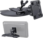 CD Slot Mount for CarPlay Screen, 360° Rotation Tool-Free Installation CarPlay CD Mount Compatible with 7-11 Inch Portable Car Play Screens & GPS Navigation