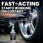 LANE'S New Aluminum Car Wheel Cleaner and Brightener | 16oz (Pack of 1) | Acid Rim Cleaner, Shines & Eliminates Hard Scrubbing | Brake Dust, Oxidation & Rust Remover for Cars, SUVs, Trucks, and More