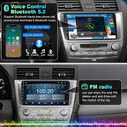 Touch Screen Car Radio Stereo for Toyota Camry 2006-2011 | Wireless Carplay&Android Auto&Mirrolink, FM Radio, GPS Navigation,DSP Setting,Back-up Camera,Blutooth,Split Screen,SWC