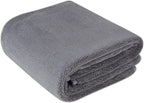 Super Absorbent Microfiber Car Drying Towel, Streak-Free, Non-Abrasive, 36"L x 25"W, Gray