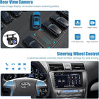 Touch Screen Car Radio Stereo for Toyota Camry 2006-2011 | Wireless Carplay&Android Auto&Mirrolink, FM Radio, GPS Navigation,DSP Setting,Back-up Camera,Blutooth,Split Screen,SWC