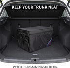 Non-slip Car Organizer, Multi-Use Collapsible Car Storage Box, Portable Auto Cargo Storage Bin for Car SUV Truck, Waterproof Outdoor Camping Picnic Storage Container