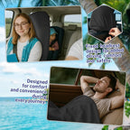 Car Seat Towel Cover After Gym, Car Seat Cover Towel – Sweatproof, Washable, Non-Slip Cover for Cars, SUVs (2 Pack, Black)