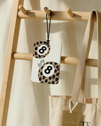 Trendy Retro Leopard Print Car Air Freshener 6 Pcs, Fashion Coquette Bow Cheetah Lucky 8 Ball Hanging Air Freshener for Cars Closet Drawer Books, Girly Car Accessories Mirror Decor for Women
