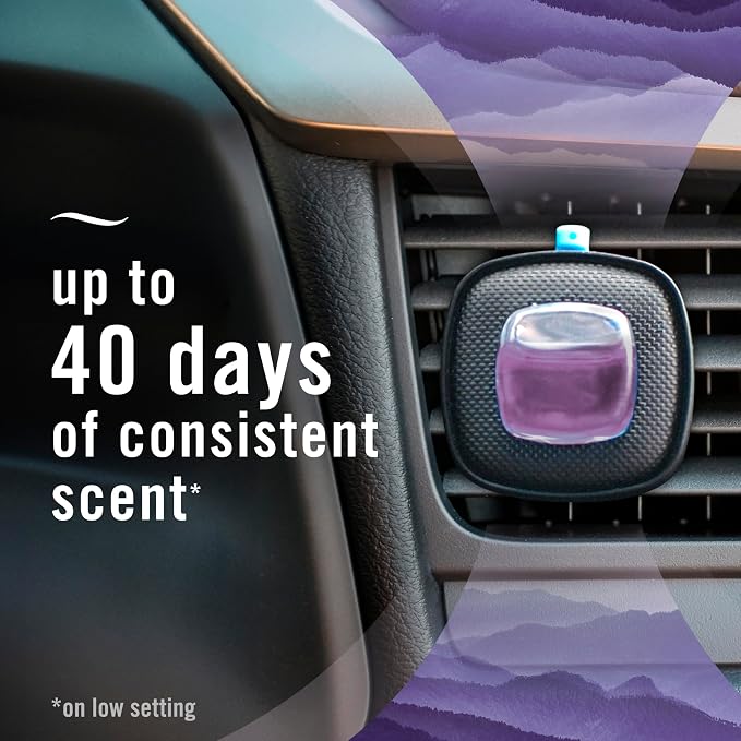 Car Mountain Scent Air Freshener Vent Clip,.07 oz, 2 Count