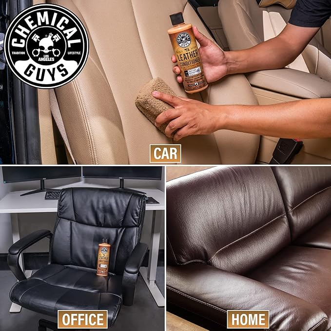 Vintage Series Leather Conditioner for Car Interiors, 16 oz | Nourishes and conditions natural, synthetic and faux leather seats, keeping them soft, supple and protected