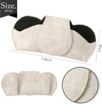 KINIVA White Car Visor Sunglass Holder Leather Glasses Case with Magnetic Closure