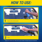5080233 2-In-1 Glass Cleaner Plus Rain Repellent, 18 Ounce, BLUE