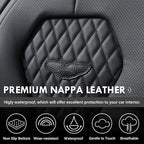 Coverado Automotive Seat Covers, Leather Seat Covers Front Seat, Black Car Seat Covers, Luxury Car Seat Covers, Seat Cushion, Front Driver Seat Covers, Car Seat Protector Universal Fit Most Cars