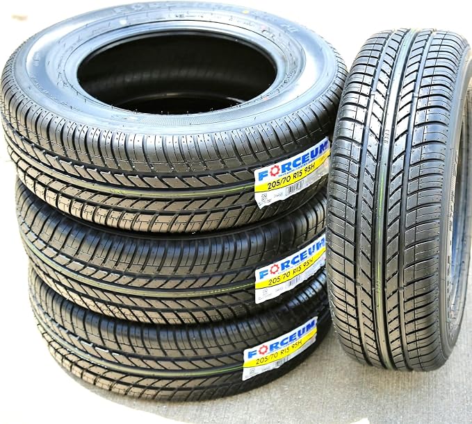 EXP 70 All-Season Passenger Car Touring Radial Tire-205/70R15 205/70/15 205/70-15 95H Load Range SL 4-Ply BSW Black Side Wall UTQG 320AAA