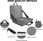 Heated Seat Cushion,Foldable Stadium Seats for Bleachers,Portable Seat Pad,USB Powered Great for Outdoor Sports,Camping,Concerts