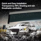 Tape-on Sun/Rain Guard Side Window Visor Deflectors Rain Guards for GMC Acadia 2017 2018 2019 2020 2021 2022 2023，Window deflectors