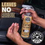 Leather Cleaner and Conditioner Kit - Car Cleaner and Conditioner, Safely Cleans & Conditions Leather Car Interiors, Furniture, Shoes, Boots, Bags, Apparel & More, 2 Bottles (16 oz Each)