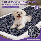 Backseat Dog Bed Mat for Car, Non-Slip Scratch-Resistant Dog Car Seat Cover, Soft Thick Pet Travel Cushion, Washable Back Seat Protector Blanket for Cars SUVs Trucks, 53 x 24 Inches