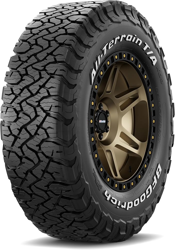 All-Terrain T/A KO3 Car Tire for Light Trucks, SUVs, and Crossovers, LT265/70R18/E 124/121S