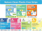 Eco-Friendly Foaming Car Wash Soap Strips 36 count- Your Non-Toxic Car Detergent Solution for a Gleaming Ride!