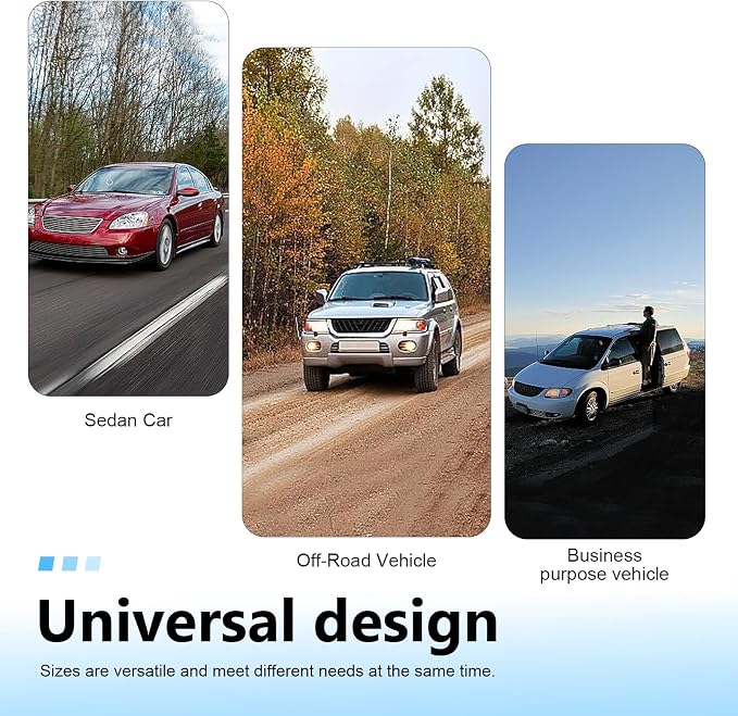 Car Hood Cover, Multi-Layer Thickening Waterproof Coat Front Windshield Hood, All Weather Waterproof Frostproof Half Car Covers, Universal for Most Cars