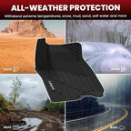 Floor Mats & Cargo Liner 2021-2026 & Only 7 Seats (Not for 8/9 Seats) for Chevrolet Chevy Tahoe/GMC Yukon(Only Yukon, Not Fit Yukon XL)/Cadillac Escalade(Only Escalade, Not Fit Escalade ESV)