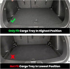 Floor Mats & Cargo Liner for Chevrolet Chevy Trailblazer 2021-2026 (Only Fit AWD & Cargo in Upper Deck Position), All Weather TPE Custom Fit Floor Mats for Car, Car Floor Mats Full Set