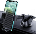 Phone Holders for Your Car with Military-Grade Suction Phone Stand for Car [Super Stable] Automobile Car Mount for iPhone Universal Car Dashboard Windshield Mount Fit iPhone Smartphones