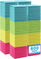 Microfiber Cleaning Cloth 800 Pack, Microfiber Towel for Cars, Lint Free, Scratch-Free, Highly Absorbent, and Cleaning Rags for House, Window and Glass, Cars, TV Screen 11.5 X11.5 inch