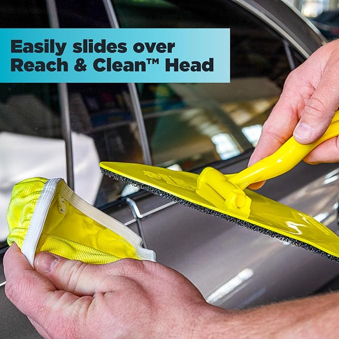 95183 Original Reach and Clean Tool Replacement Elastic Microfiber Bonnets, Pack of 3