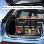 Car Trunk Organizer and Storage, Large Capacity Backseat Hanging Storage Accessories, Backseat Car Organizer for SUV/MPV/Truck (Gray)