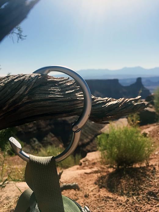 Bag Hanger Collection, The Ring that Opens into a Hook, Auto Closes | Holds 15 kg, Needs only 10mm to Hang a Hand Bag, Easy to Use with One Hand, The Instant Bag Hanger, 3 yr Warranty