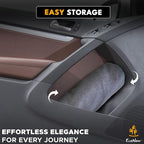 Car Seat Cover Sweat Towel – Waterproof Universal Seat Protector for Gym, Workout, Swimming, Camping & Dog Travel – Washable Car Seat Cover for Cars, Trucks, SUVs & Vans – Grey 29" x 55.5"