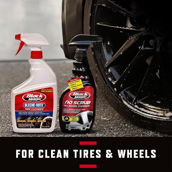 120218 No Scrub All Wheel Cleaner, 23 oz. (Pack of 2) - No Scrubbing Needed, Just Apply, Hose Off and Wipe for Clean Wheels Every Time