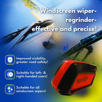 Wiper Blade Cutter and Trimmer Tool – Windshield Wiper Repair Tool for Streaky Blades – Universal Wiper Restorer for Cars, Trucks and SUVs