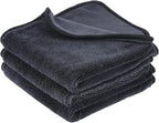 Shiny Wipes Shower Cleaning Cloth - 3 Pack 16 x 16 inch Ultra Absorbent Car Drying Towel, Shiny Wipes Drying Towel Microfiber Cleaning Cloth for Car, Bath & Househood
