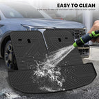 Cargo Mat & Backrest Mats for Kia Sorento 2026 2025 2024 2023 2022 2021, All Weather TPE Custom Fit Cargo Liners Trunk Mat & SeatBack Mats Accessories for Kia Sorento 2021-2026, Black