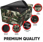 Trunk Organizer For SUV Car Trunk Organizer, Foldable Storage, Car Accessories for Women Men, Collapsible Bag, 600D Oxford, Non Slip Bottom, Straps, Soft Cover (65L)