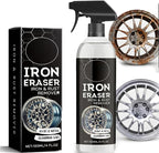 Rust Remover - Rust Remover Spray, Heavy Duty Rust Remover for Metal, Iron Eraser Iron and Rust Remover for Car Wheels, Bike Chains, Garden Tools & Iron Surfaces, Works on Steel Iron Chrome Aluminum | Professional Rust Remover for Metal, Iron Eraser Ir...