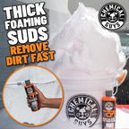 CWS_808_16 Hybrid Foaming High Gloss Car Wash Soap (Works with Foam Cannons, Foam Guns or Bucket Washes) Safe for Cars, Trucks, Motorcycles, RVs & More, 16 fl oz, Orange Scent
