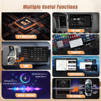 Car Radio for Honda CIVIC 2006 2007 2008 2009 2010 2011 Stereo with Wireless Carplay Android Auto - 2+32GB 9Inch Touch Screen for Civic with Bluetooth, GPS, WiFi, FM, SWC + MIC +Backup Camera