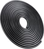 Car Door Edge Guards Strip - Upgraded, Easy Install, Tightly, Fade-Resistant, Universal Fit Most of Cars, Black Automotive Door Protector, Rubber Edge Trim Molding, 16.5Ft