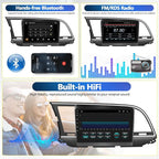 [2+64G] Android 15 Car Radio Stereo for Hyundai Elantra 2016-2018, 9 Inch Touch Screen IPS Car Radio with Wireless Carplay&Android Auto,GPS,WiFi,Bluetooth,FM/RDS,SWC, AUX-in,EQ,WiFi+Free Backup Camera